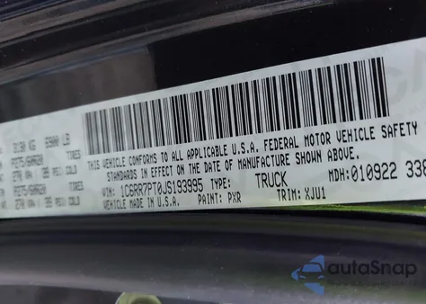 2018 Ram 1500 Longhorn 4X4 5'7 Box from USA, damaged, VIN 1C6RR7PT0JS193995